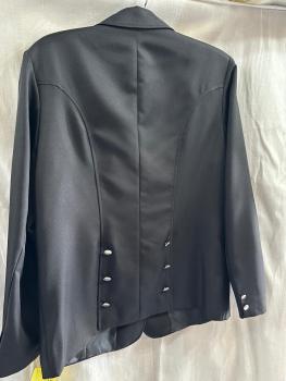 Preview: HKM Turnierjacke Braga Gr. 40 schwarz